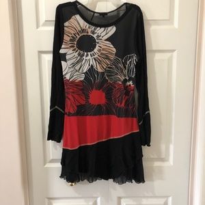 3/$30 - Tricotto dress size Medium